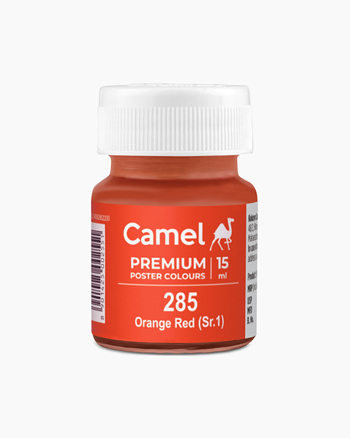 Orange Red Camel Premium Poster Colours
